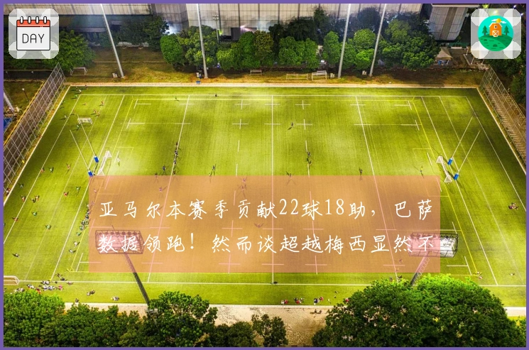 亚马尔本赛季贡献22球18助，巴萨数据领跑！然而谈超越梅西显然不切实际